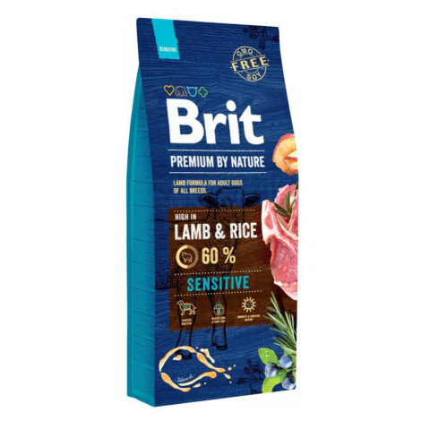 Brit Premium By Nature Dog Sensitive Lamb &amp; Rice - 15kg