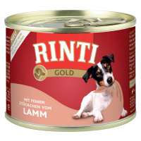 RINTI Gold 24 x 185 g - jehněčí kousky