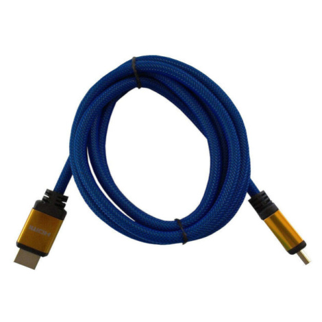 HDMI kabel MK Floria, 2.0, 3m, modrý