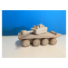 Gaboni 92244 Dřevěný tank, 22 x 8 x 10 cm