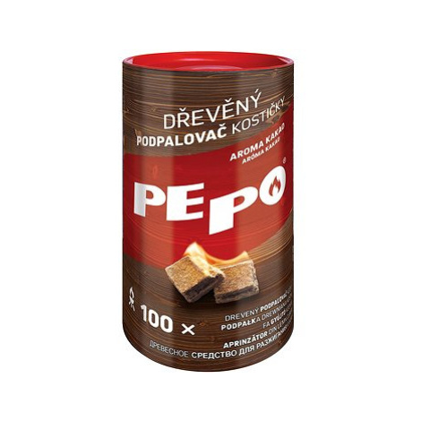 PE-PO dřevěný podpalovač kostičky 100 ks PEFC