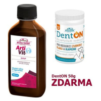 Vitar Veterinae Artivit sirup 200 ml + Zdarma DentOn 50 g