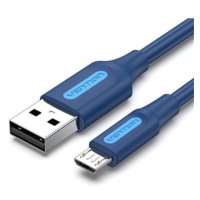 Vention USB 2.0 to Micro USB 2A Cable 1m Deep Blue