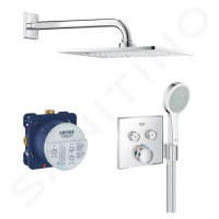 Grohe 34742000 - Sprchový set Perfect s podomítkovým termostatem, 2 proudy, chrom