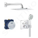 Grohe 34742000 - Sprchový set Perfect s podomítkovým termostatem, 2 proudy, chrom