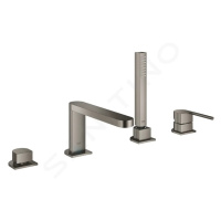 Grohe 29307AL3 - Baterie na okraj vany, 4-otvorová instalace, kartáčovaný Hard Graphite