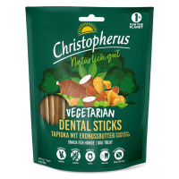 Christopherus Vegetarian – dentální tyčinka – tapioka s arašídovým máslem, 250 g