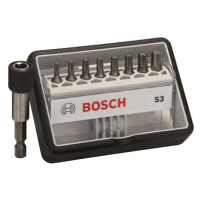 BOSCH Sada šroubovacích bitů Robust Line, S T, verze Extra Hard, 8+1 kusů 2.607.002.562