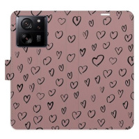 iSaprio Flip pouzdro Heart Dark 02 pro Xiaomi 13T / 13T Pro