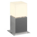 SLV BIG WHITE SQUARE POLE 30, venkovní stojací lampa, TC-TSE, IP44 , hranatá, nerezová ocel 304,