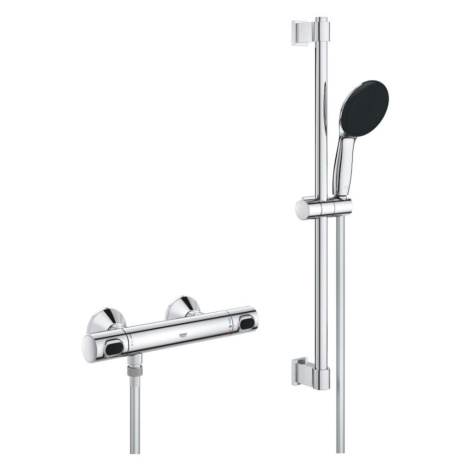 GROHE 34800001 - Sprchová sada s term baterií PRECISION FLOW 600 mm chrom 34800001