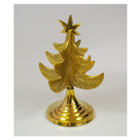 Zlatý mosazný stromeček - Dekorace