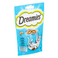 Dreamies pamlsky s lahodným lososem pro kočky 3x60g