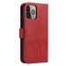 Magnet Case elegantní knížkové pouzdro na iPhone 15 PRO MAX 6.7" Red