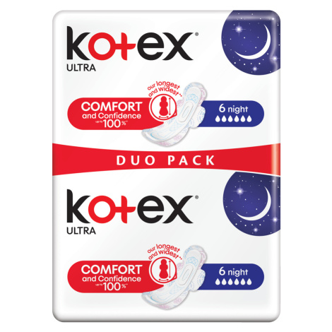 Kotex Ultra Night Duo pack 12 ks
