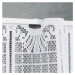 Dekorační metrážová vitrážová záclona DARJA bílá výška 70 cm MyBestHome Cena záclony je uvedena 