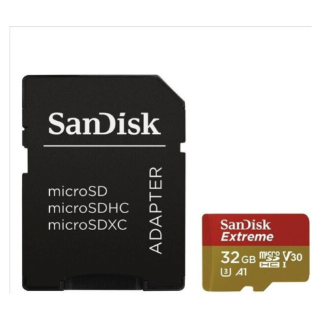 SanDisk SDHC 32GB UHS-I U1 SDSQXAF-032G-GN6AA Červená