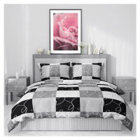 Francouzské bavlněné povlečení PURA 200x220cm - 200 x 220 cm - 5 SET 1x přikrývka 2x polštář 2x