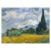 Reprodukce obrazu Vincent van Gogh - Wheat Field with Cypresses, 60 x 45 cm