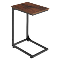 tectake 404455 odkládací stolek erie 40x30x63cm - Industriální dřevo tmavé, rustikální - Industr