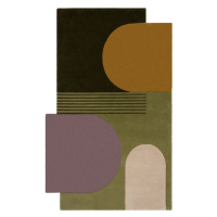 Flair Rugs koberce Kusový koberec Abstract Lozenge Green/Multi - 200x290 cm