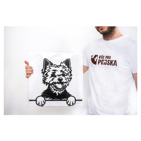 Vsepropejska Jorkšírský teriér 13 dřevěná dekorace na zeď Rozměr (cm): 38 x 34