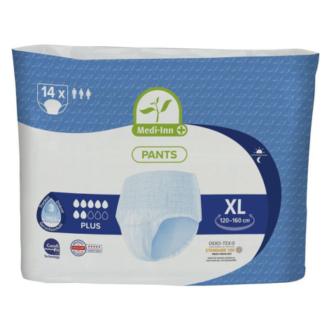 Medi-Inn Inkontinenční kalhotky Plus 7 kapek vel. XL 14 ks