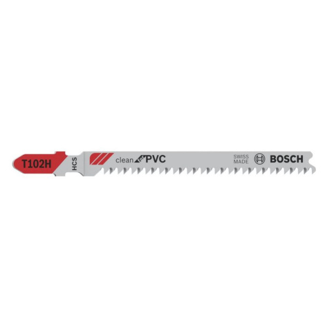 Pilový plátek Bosch PRO Plastics PVC clean T102H 3 ks 2608667445