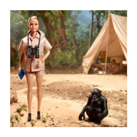 Barbie inspirující ženy - Jane Goodall Mattel
