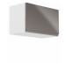 Horní skříňka, bílá / šedý extra vysoký lesk, AURORA G60KN