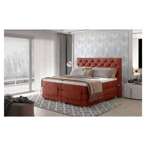 Artelta Manželská polohovatelná postel CLOVER Boxspring | 180 x 200 cm barevné provedení: Dora 6