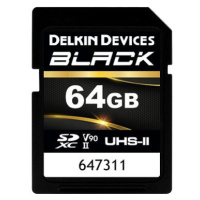 Delkin SDXC BLACK Rugged 64GB