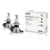 OSRAM H4 NIGHT BREAKER LED SMART +330% 21/20W 12V homologace Profi-Set 2ks 64193DWNBSM