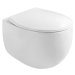 MEXEN Egg Závěsná WC mísa včetně sedátka s slow-slim, Duroplastu, bílá 30245000