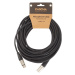 Cascha Advanced Line Mic Cable Black 15m