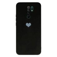 Vennus Valentýnské pouzdro Heart pro Xiaomi Redmi 9 - černé