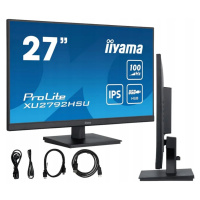 Monitor iiyama 27 Ips Led 100Hz 0,4ms Hdmi, DisplayPort, Usb hub FlickerFr