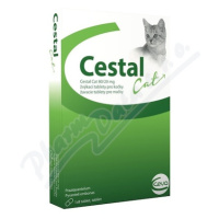 Cestal Cat 80/20mg žvýkací tablety pro kočky tbl.8