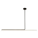 Toolight Moderní designové LED osvětlení APP1659-CP Black 120cm