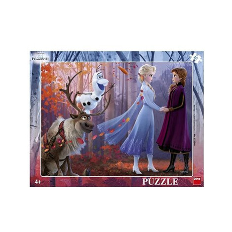 Dino Frozen II 40 deskové puzzle