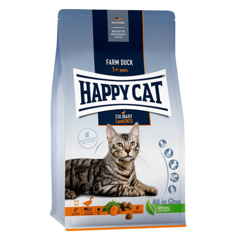 Happy Cat Culinary Adult venkovská kachna 3 × 4 kg