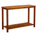Zahradní konzolový stolek 110 × 40 × 75 cm masivní akáciové dřevo, 316406