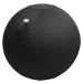 VLUV Sedací míč LEIV, potah z tkaniny se vzhledem plátna, 700 - 750 mm, černá