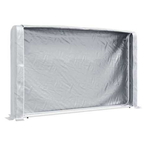 vidaXL Stojan na palivové dřevo s krytem proti dešti 250x25x150 cm