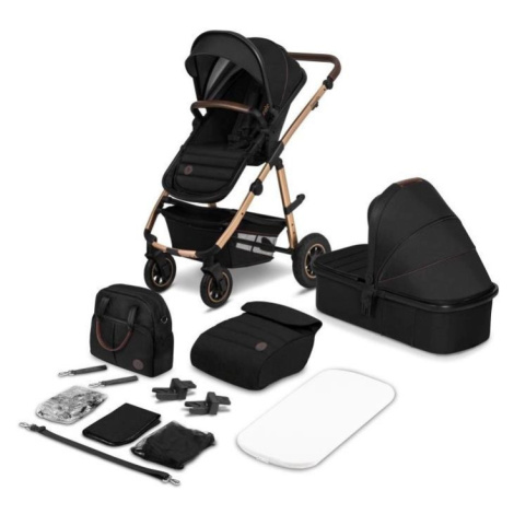 Lionelo - Kombinovaný kočárek 2v1 AMBER Black Onyx 5903771705738