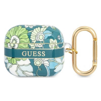 Guess GUA3HHFLN AirPods 3 cover green Flower Strap Collection (GUA3HHFLN)