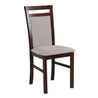 Jídelní židle MILANO 5 Bílá Tkanina 29B