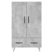 vidaXL Skříň highboard betonově šedá 69,5x31x115 cm kompozitní dřevo