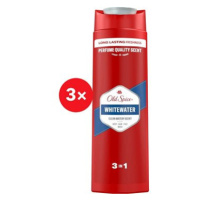 OLD SPICE WhiteWater Sprchový gel 3v1 3 × 400 ml