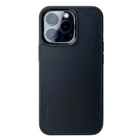 Lemory iPhone 14 Pro kožený kryt s podporou MagSafe černá